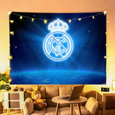2025 New Real Madrid Football Club  Wall Decor Hanging Tapestry Home Bedroom Living Room Decoration Wall Decor